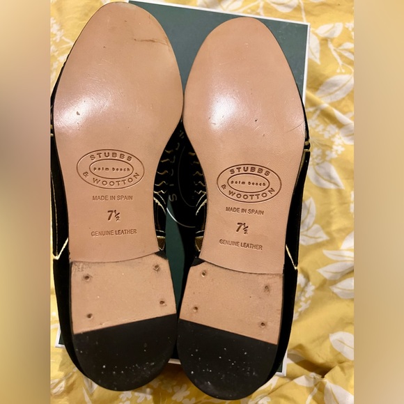 Stubbs & Wootton Greco Black Women Slipper - Picture 2 of 6